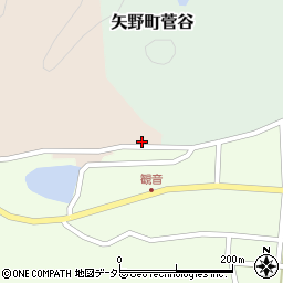 兵庫県相生市矢野町小河14周辺の地図