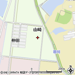 愛知県豊川市足山田町山崎周辺の地図