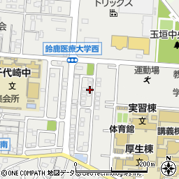 三重県鈴鹿市岸岡町1200-110周辺の地図