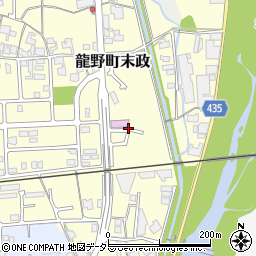 兵庫県たつの市龍野町末政周辺の地図