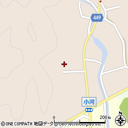 兵庫県相生市矢野町小河264周辺の地図