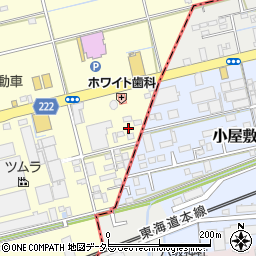 静岡県藤枝市築地325周辺の地図