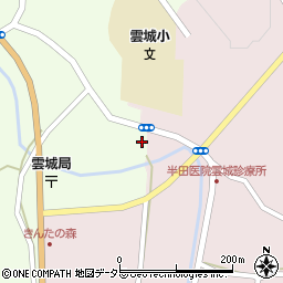 浜田市役所　金城支所教育委員会金城分室周辺の地図