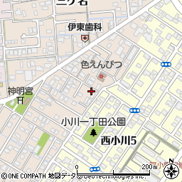静岡県焼津市三ケ名1048-2周辺の地図