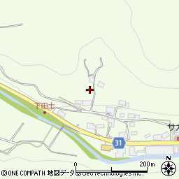 岡山県加賀郡吉備中央町田土2803-1周辺の地図