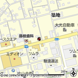 静岡県藤枝市築地518周辺の地図