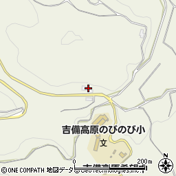 岡山県加賀郡吉備中央町高谷698周辺の地図