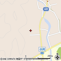 兵庫県相生市矢野町小河263周辺の地図