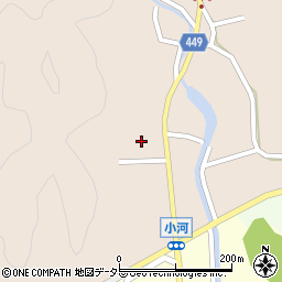 兵庫県相生市矢野町小河275周辺の地図