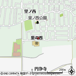 京都府城陽市久世里ノ西64-71周辺の地図