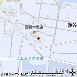 兵庫県小野市浄谷町2268-2周辺の地図