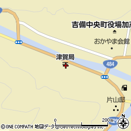 岡山県加賀郡吉備中央町下加茂41-1周辺の地図