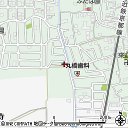 京都府城陽市久世里ノ西22周辺の地図