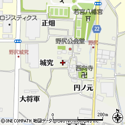 京都府八幡市野尻城究18周辺の地図