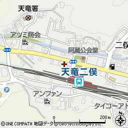 静岡県浜松市天竜区二俣町阿蔵174周辺の地図