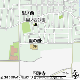 京都府城陽市久世里ノ西64-83周辺の地図