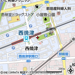 柳公園トイレ周辺の地図