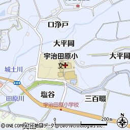 宇治田原町立宇治田原小学校周辺の地図