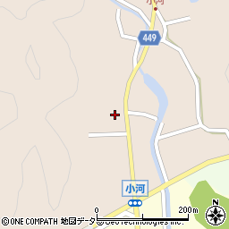 兵庫県相生市矢野町小河274周辺の地図