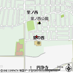 京都府城陽市久世里ノ西64-68周辺の地図
