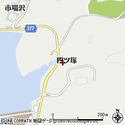 愛知県豊川市平尾町四ツ塚周辺の地図