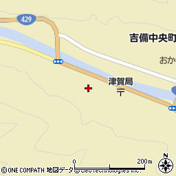 岡山県加賀郡吉備中央町下加茂96周辺の地図