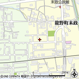 兵庫県たつの市龍野町末政143周辺の地図