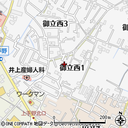 兵庫県姫路市御立西1丁目13周辺の地図