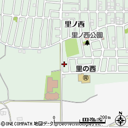 京都府城陽市久世里ノ西71周辺の地図