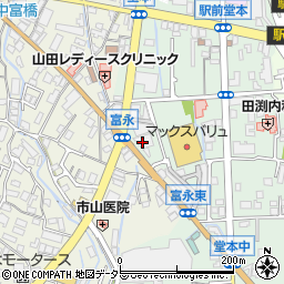 播州信用金庫龍野支店周辺の地図