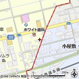 静岡県藤枝市築地326-4周辺の地図