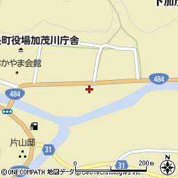 岡山県加賀郡吉備中央町下加茂1130周辺の地図