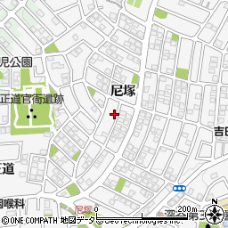 京都府城陽市寺田尼塚68-332周辺の地図