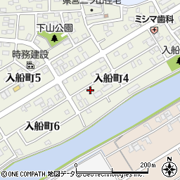 愛知県碧南市入船町4丁目44周辺の地図