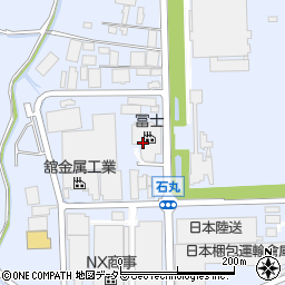 富士鈴鹿工場周辺の地図