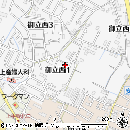 兵庫県姫路市御立西1丁目11周辺の地図