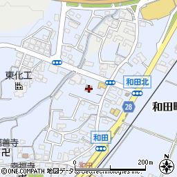 三重県亀山市和田町813周辺の地図