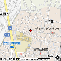 グリーンハイツ田寺周辺の地図