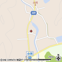 兵庫県相生市矢野町小河227周辺の地図