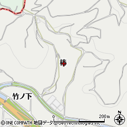 愛知県額田郡幸田町須美椿周辺の地図