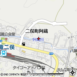 静岡県浜松市天竜区二俣町阿蔵73周辺の地図