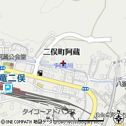 静岡県浜松市天竜区二俣町阿蔵72周辺の地図
