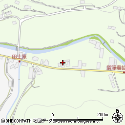 岡山県加賀郡吉備中央町田土3962-1周辺の地図