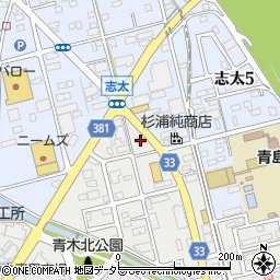 まいどおおきに藤枝志太食堂周辺の地図