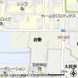 京都府八幡市野尻倉掛周辺の地図
