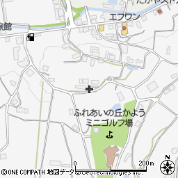 岡山県加賀郡吉備中央町竹荘591周辺の地図