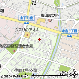 〒445-0879 愛知県西尾市住崎の地図