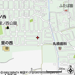 京都府城陽市久世里ノ西47周辺の地図