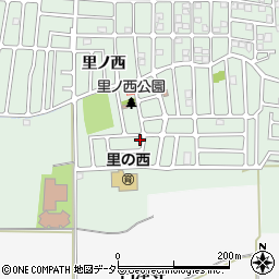 京都府城陽市久世里ノ西64-7周辺の地図