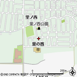 京都府城陽市久世里ノ西64-46周辺の地図